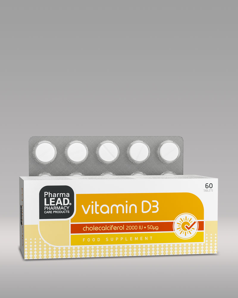 Pharmalead Vitamin-D3 60 tablets