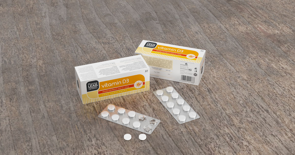 Pharmalead Vitamin D3 tablets